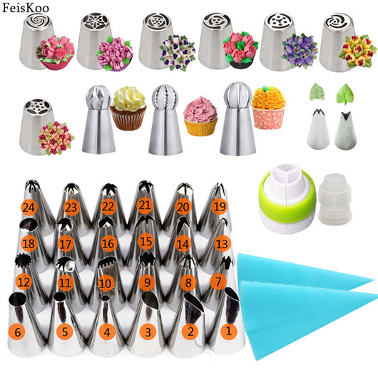 Set de 40 Boquillas Decorativas para Repostería - Image 3
