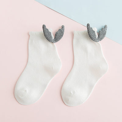 Calcetines con Alas para Niñas