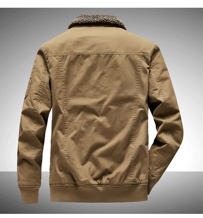 Overol Casual Holgado de Algodón Grueso Forrado en Fleece para Tallas Grandes - Image 29