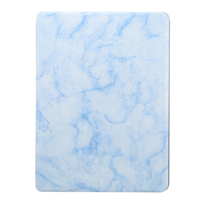 Funda Tri-fold para Tablet 9" con Ranura para Bolígrafo y Diseño Marmolado - Image 9