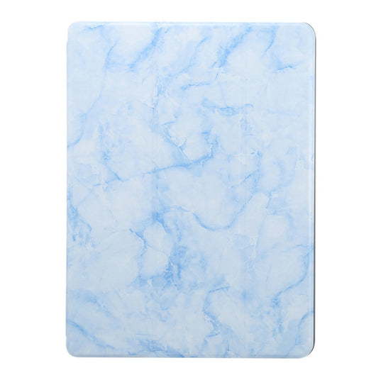 Funda Tri-fold para Tablet 9" con Ranura para Bolígrafo y Diseño Marmolado - Image 9
