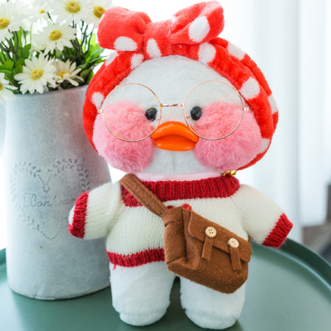 Peluche Pato Lalafanfan Cafe Mimi con Ácido Hialurónico - Image 37