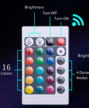 Luz LED Sumergible para Acuario con Control Remoto Inalámbrico - Image 9