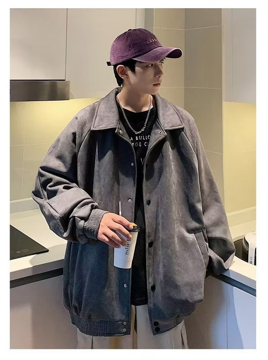 Chaqueta Suelta con Bordados para Hombre - Image 17