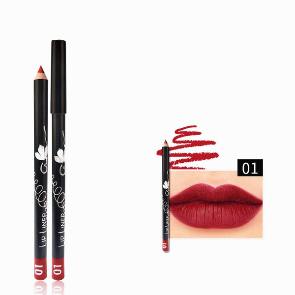 Delineador de labios mate sin color