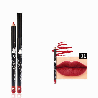 Delineador de labios mate sin color