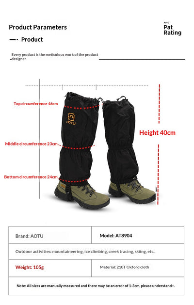 Protectores de Piernas para Senderismo y Esquí - Hombre y Mujer - Image 15