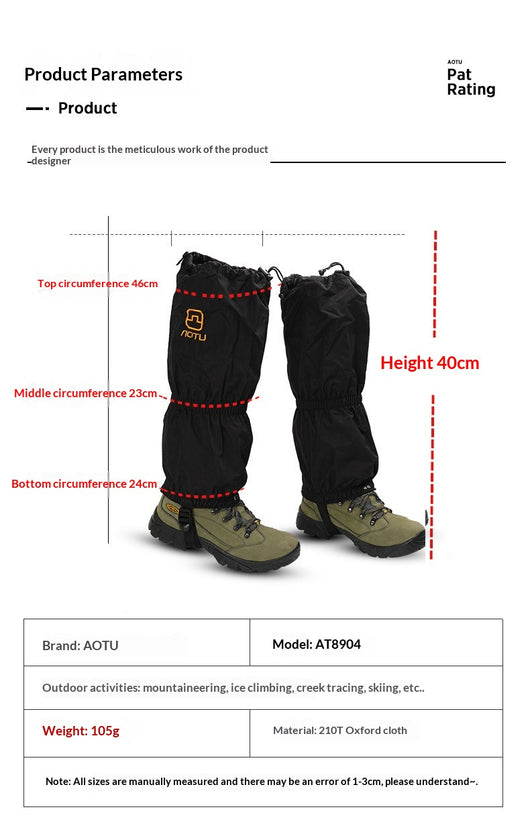 Protectores de Piernas para Senderismo y Esquí - Hombre y Mujer - Image 15