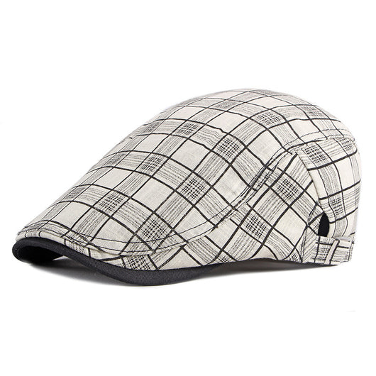 Gorra Británica de Algodón Transpirable con Protección Solar - Image 6