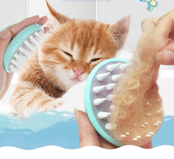 Cepillo de Masaje para Baño de Mascotas - Peine Grooming Perros