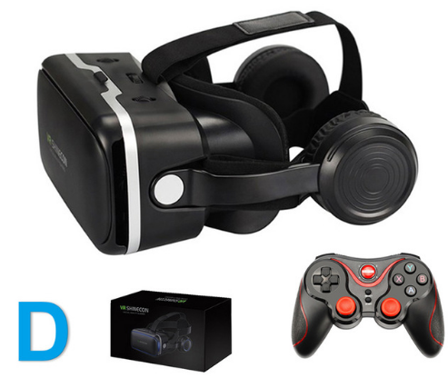 Gafas de Realidad Virtual VR Shinecon 120° con Auriculares Estéreo para Smartphone - Image 12