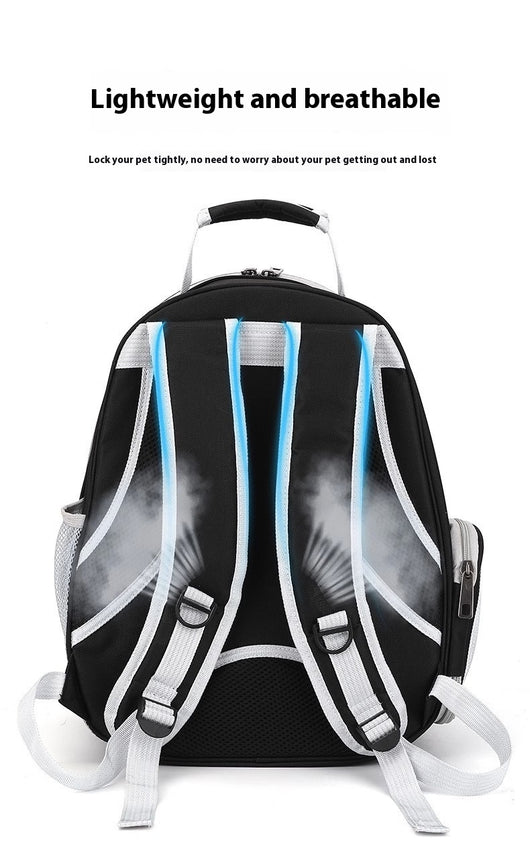 Mochila Transparente para Gatos con Cúpula Panorámica y Gran Capacidad - Image 20
