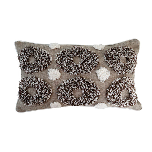Almohada de Cintura Acolchada en Algodón y Lino para Sofá y Cama - Image 12