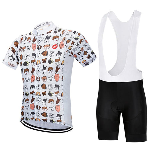 Conjunto de Ciclismo Estampado Perros - Image 3