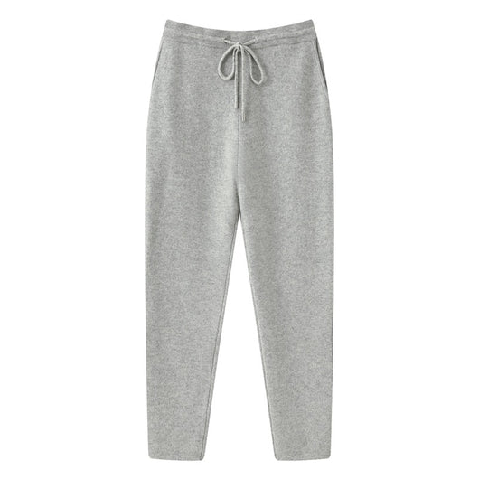 Pantalones Deportivos Casuales de Lana Gruesa Color Sólido para Hombre - Image 10