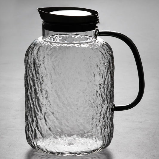 Botella de Agua de Vidrio Gran Capacidad Resistente al Calor