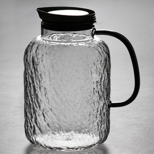 Botella de Agua de Vidrio Gran Capacidad Resistente al Calor