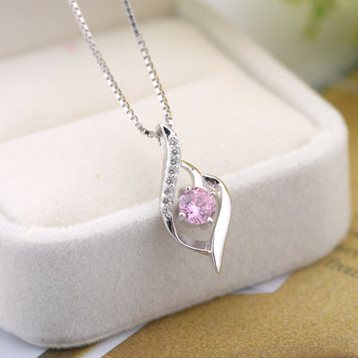 Colgante de Zircón en Plata de Ley para Escote - Image 5
