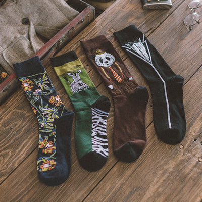 Calcetines Retro Británicos Premium - Caja de Regalo Creativa para Hombre - Image 18