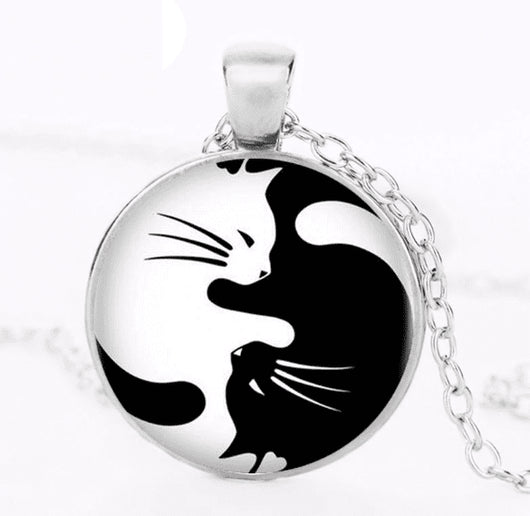 Collar Colgante Gato Yin & Yang - Image 8