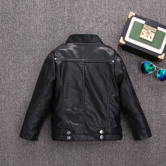 Chaqueta de Cuero Aviador Infantil - Image 18