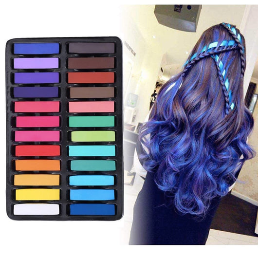 Tiza de Color para Cabello - Set de 24 Colores Vibrantes - Image 6