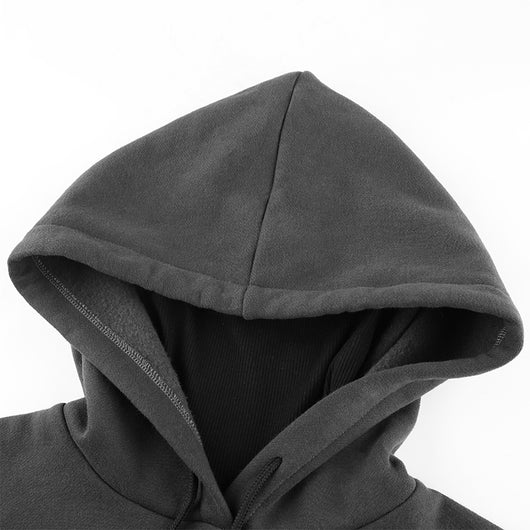 Chaqueta Hoodie David de Terciopelo Estampado - Image 4