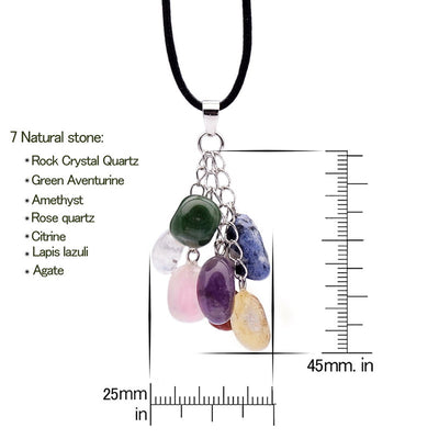 Collar Chakra de Piedras Semipreciosas Cristalinas - Image 13