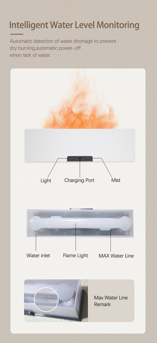 Difusor Ultrasónico de Aroma 200ML con Luz LED y Tecnología USB - Image 15