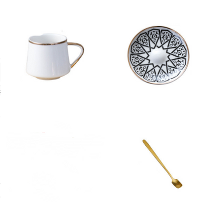 Juego de Taza y Plato de Cerámica Turca para Café - Image 11