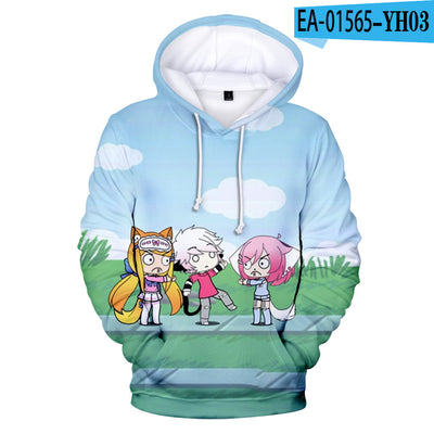 Sudadera con Capucha Estampado 3D Colorido para Adultos y Niños - Image 8