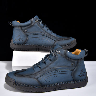 Zapatos de Moda Talla Grande para Hombre con Suela Cosida a Mano - Image 20