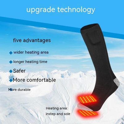 Calcetines Eléctricos Térmicos Unisex con Tecnología de Calefacción - Image 3