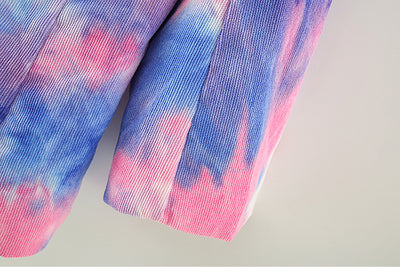 Saco Cruzado Tie-Dye en Poliéster - Diseño Moderno y Versátil - Image 18