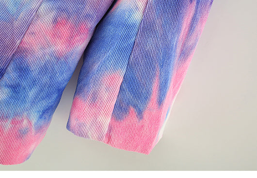 Saco Cruzado Tie-Dye en Poliéster - Diseño Moderno y Versátil - Image 18