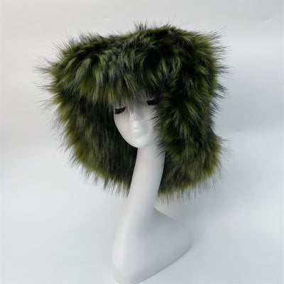 Gorro de Piel de Mapache Versátil y Elegante - Image 14