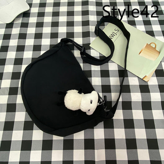 Bolsa Mensajero de Lona para Hombre - Bolso de Hombro Ligero y Versátil - Image 46