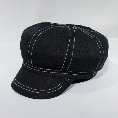 Gorra Octagonal Retro Británico para Mujer - Primavera Verano - Image 11