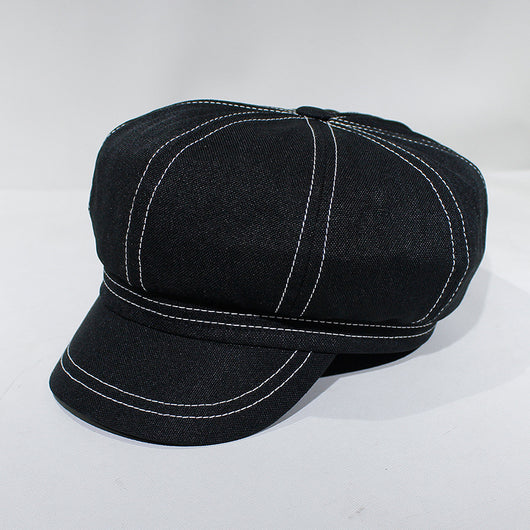 Gorra Octagonal Retro Británico para Mujer - Primavera Verano - Image 11