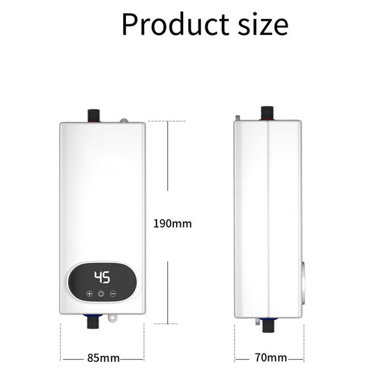Calentador de Agua Instantáneo 3500W-5500W sin Tanque para Ducha y Cocina - Image 16