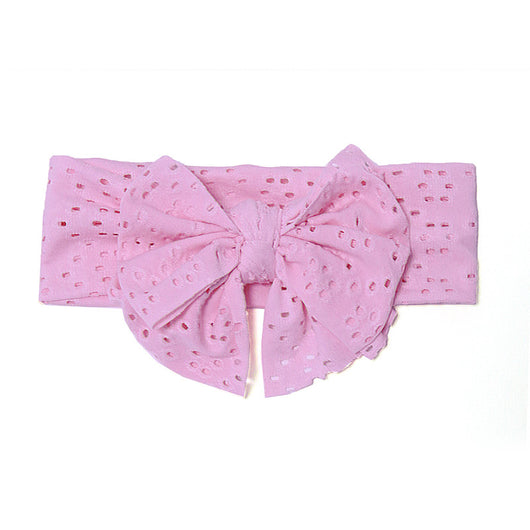 Diadema para Bebé con Moño Grande - Suave y Cómoda - Image 10