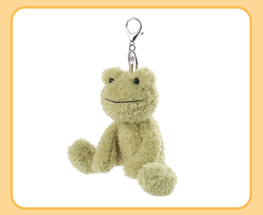 Llavero Peluche Rana Adorable para Mochila Escolar - Image 10