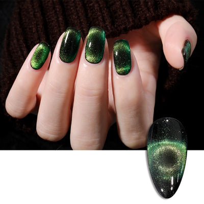Esmalte de Uñas Efecto Ojo de Gato