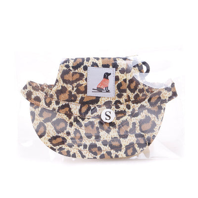 Orange pet baseball cap with ear holes and a curved brim, featuring a small patch with a dog graphic. - Image 11