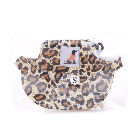 Orange pet baseball cap with ear holes and a curved brim, featuring a small patch with a dog graphic. - Image 11