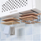 Organizador Colgante Doble para Cocina con Soporte de Tabla de Cortar