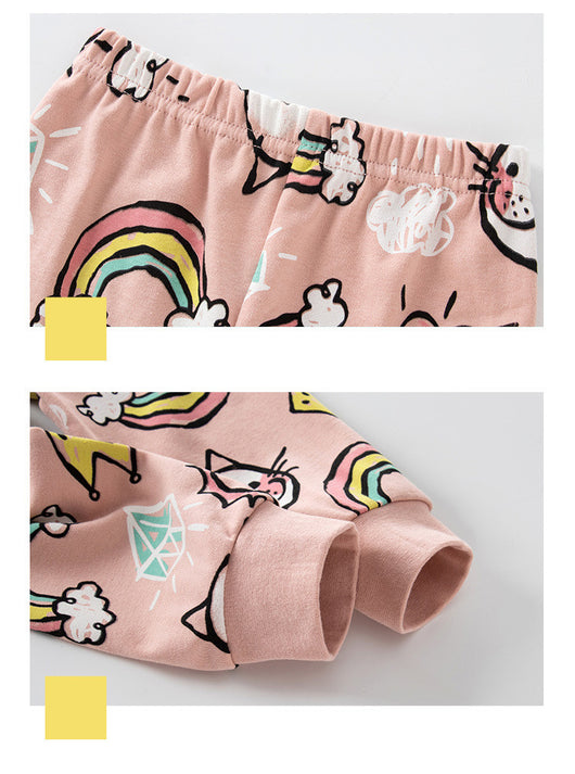 Pijama Infantil de Algodón con Estampados de Dibujos Animados - Image 5