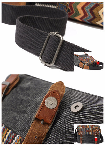 Bolso Diagonal Hombre Estilo Nacional - Image 6