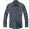 Camisa Casual Slim Fit con Estampado Moderno para Hombre