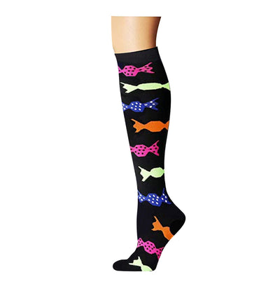 Calcetines de Compresión Deportivos Unisex Multicolor - Image 15